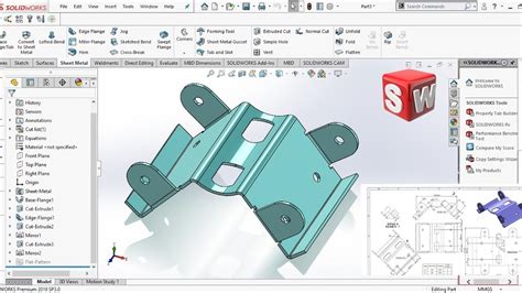 Solidworks Sheetmetal Design and Developments